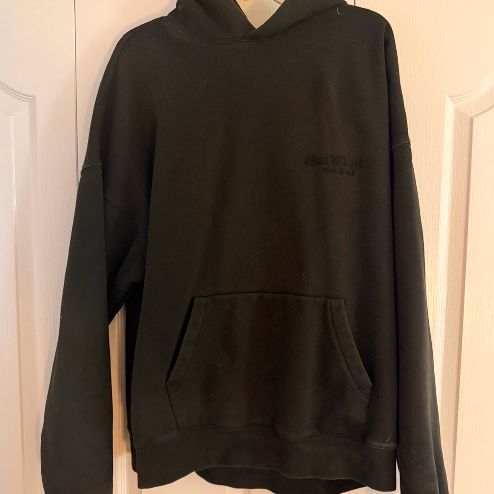 Essentials Black Logo Sweatshirt - image 6